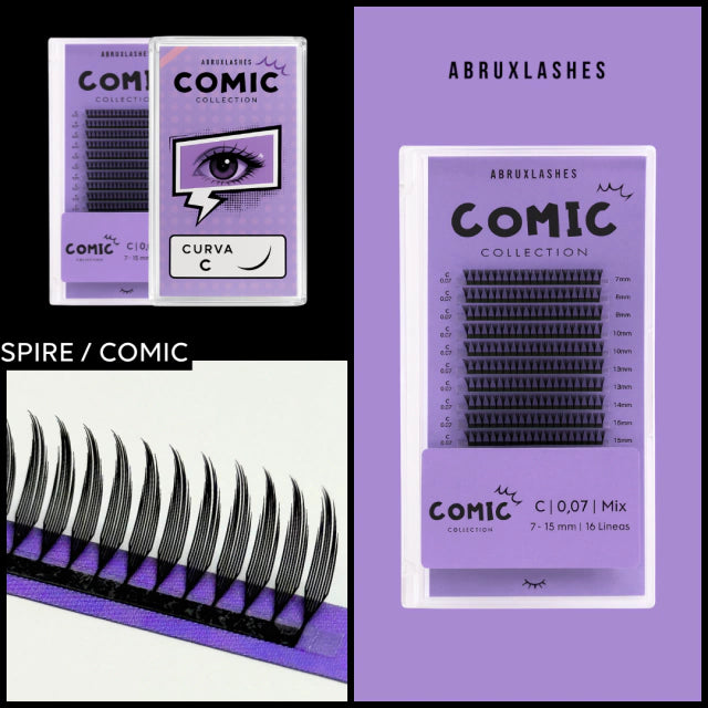 Comic Spire Lashes