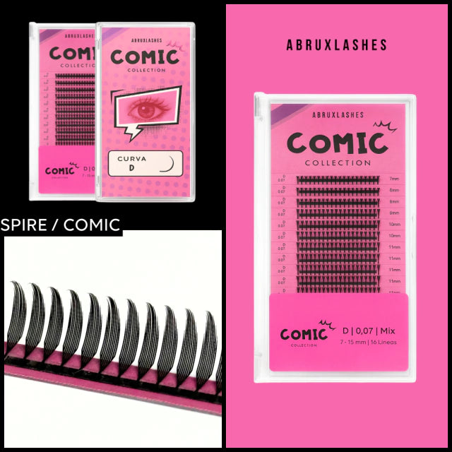 Comic Spire Lashes