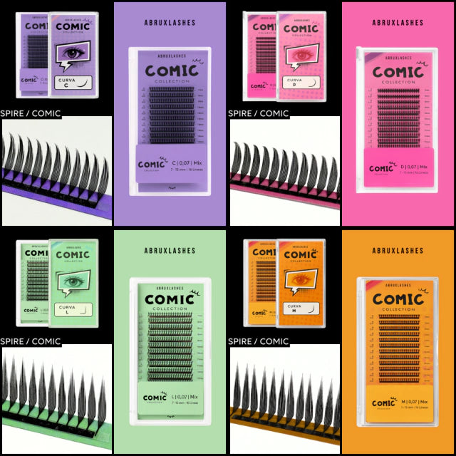 Comic Spire Lashes