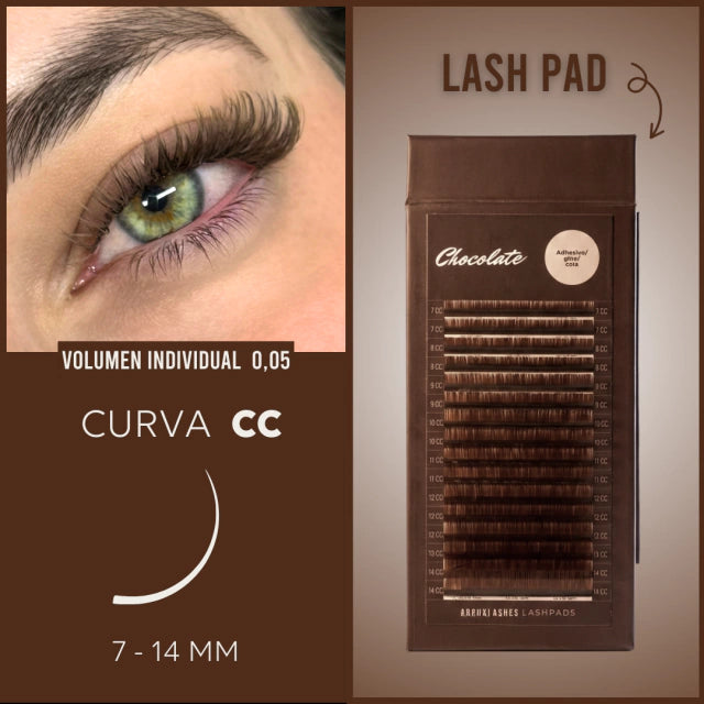 Brown Chocolate bar Individual Volumen - 0.07 (16 lineas) MIX