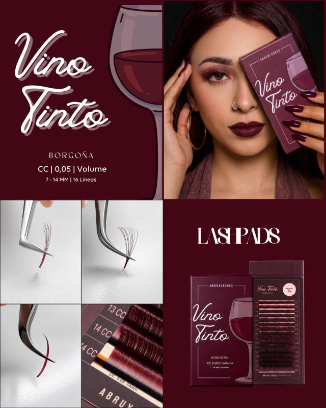 Burgundy Wine Individual Volume - 0.05 (16 lineas) MIX