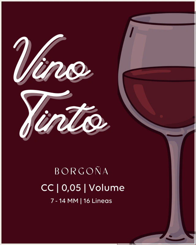 Burgundy Wine Individual Volume - 0.05 (16 lineas) MIX