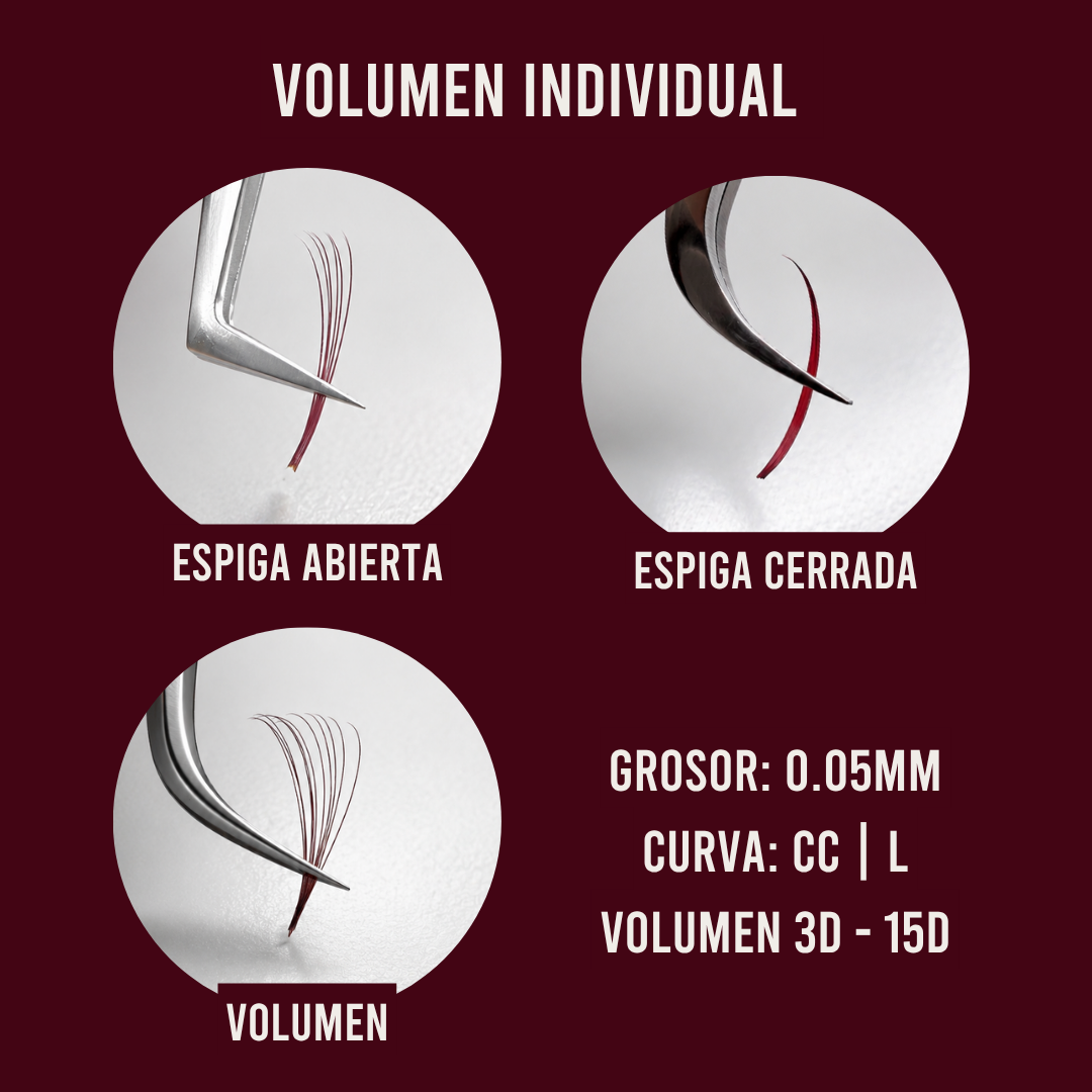 Burgundy Wine Individual Volume - 0.05 (16 lineas) MIX