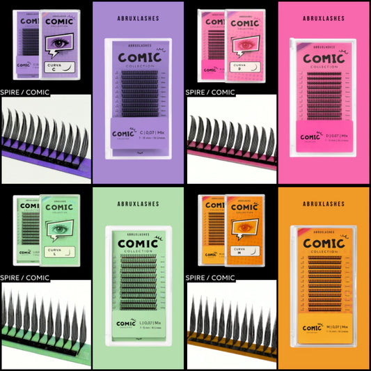 Comic Spire Lashes